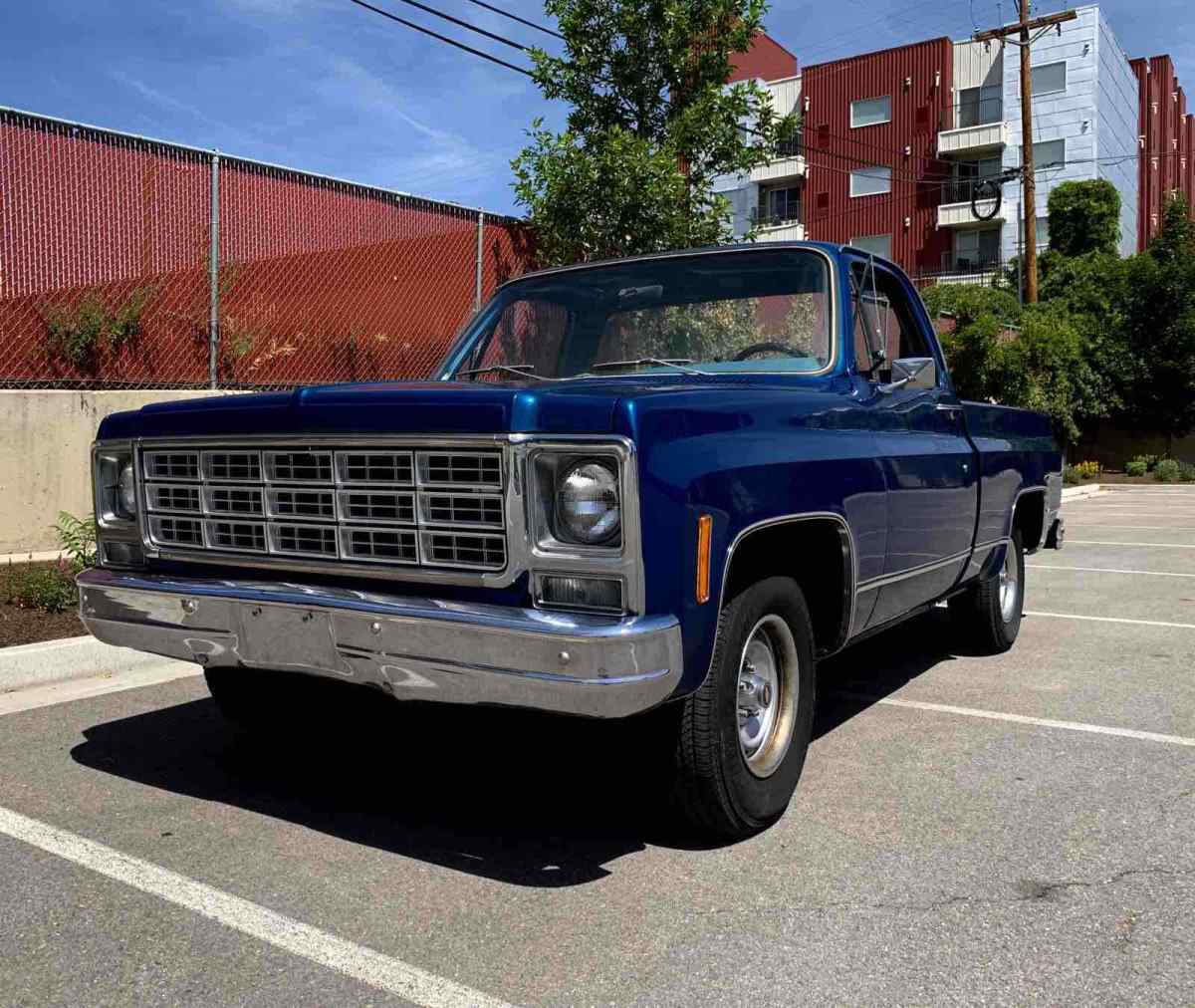 1979 Blue Chevrolet C10/K10 Pickup