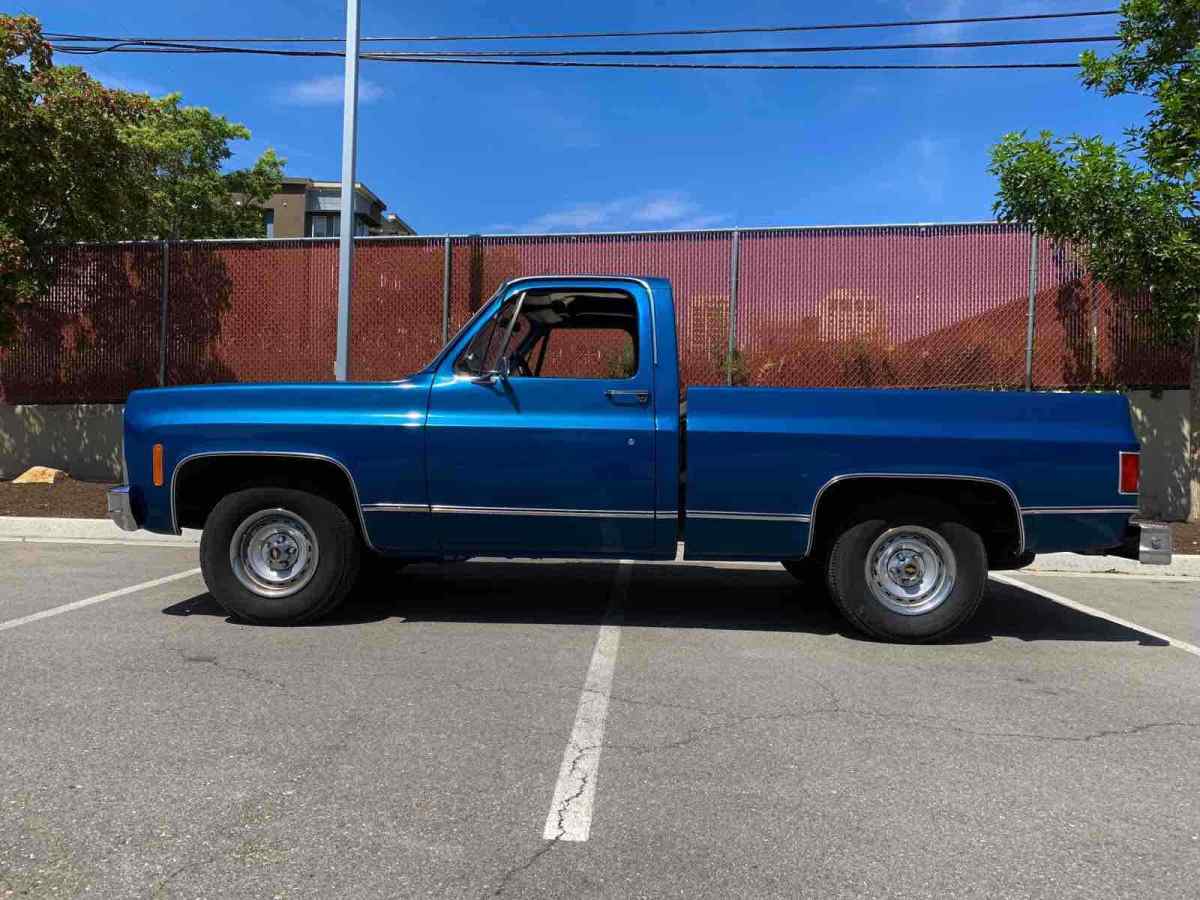 1979 Blue Chevrolet C10/K10 Pickup