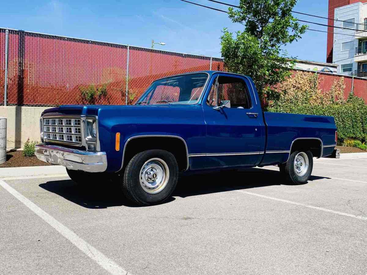 1979 Blue Chevrolet C10/K10 Pickup