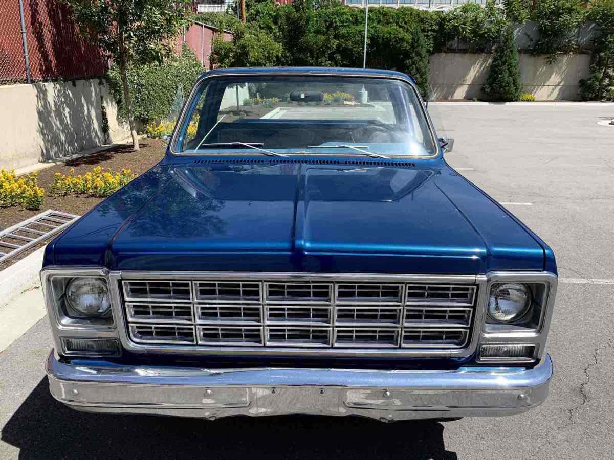 1979 Blue Chevrolet C10/K10 Pickup