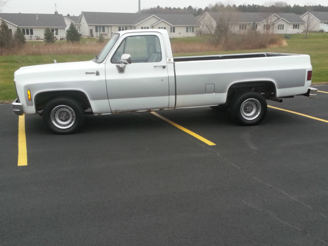 1979 Frost White Silver Chevrolet C-10 Standard Cab Pickup