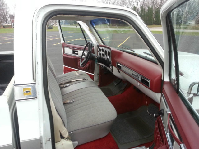 1979 Frost White Silver Chevrolet C-10 Standard Cab Pickup