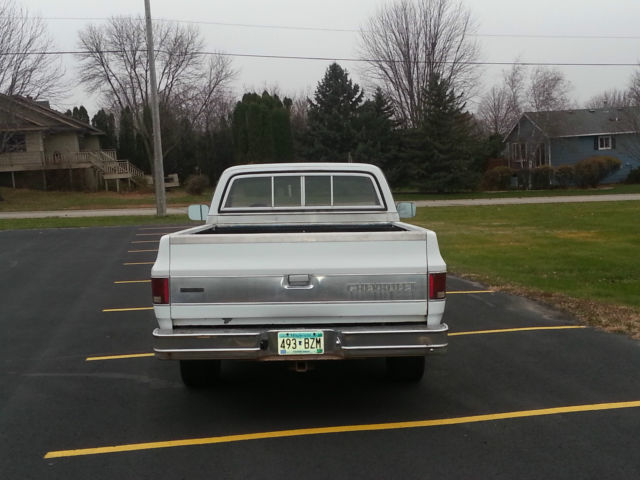 1979 Frost White Silver Chevrolet C-10 Standard Cab Pickup