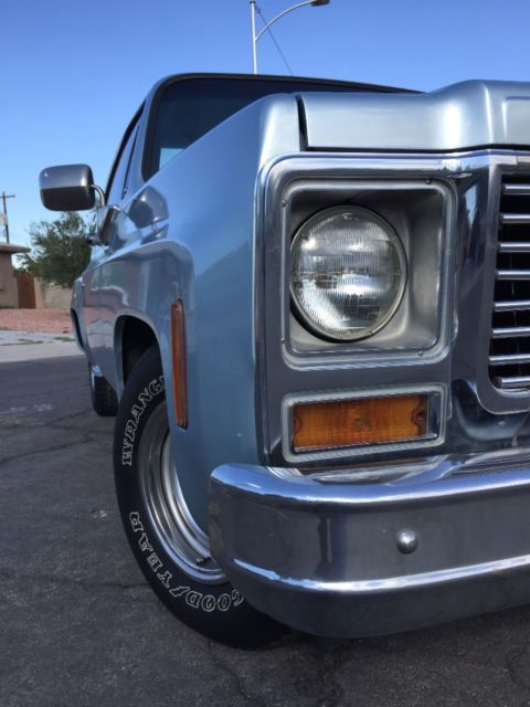 1979 Silver Chevrolet C-10 Cab & Chassis