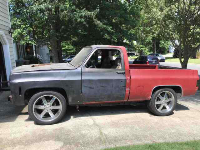 1979 Red Chevrolet C10/K10 Pickup