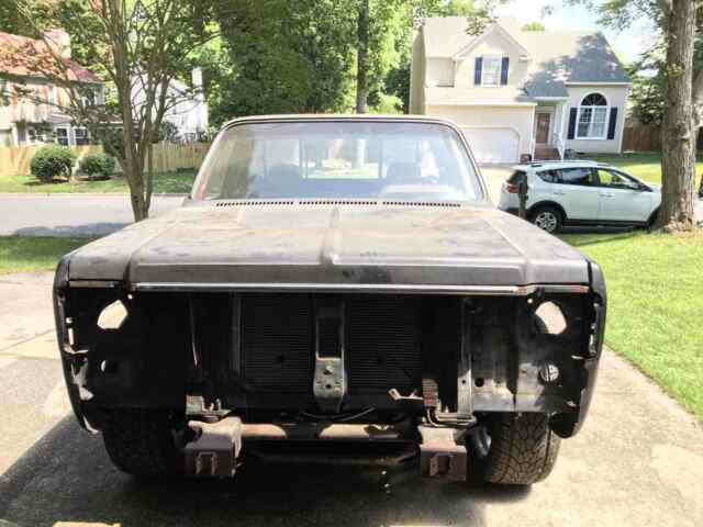 1979 Red Chevrolet C10/K10 Pickup