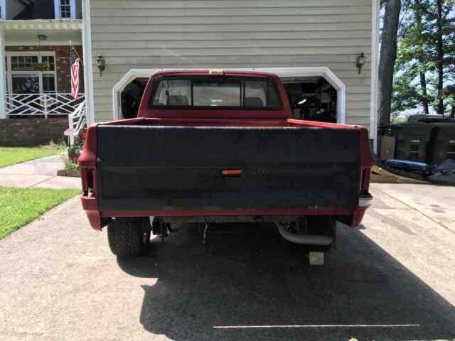 1979 Red Chevrolet C10/K10 Pickup