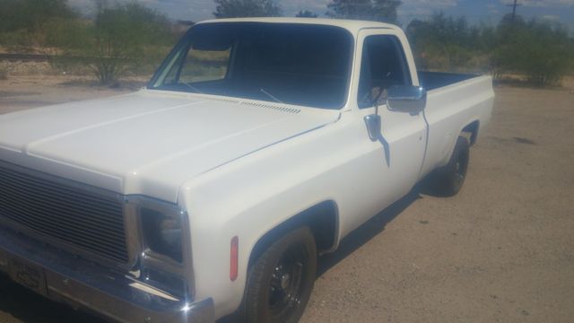 1979 White Chevrolet C-10 Standard Cab Pickup