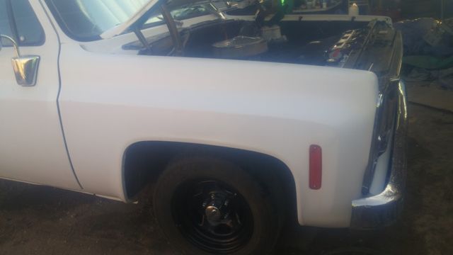 1979 White Chevrolet C-10 Standard Cab Pickup