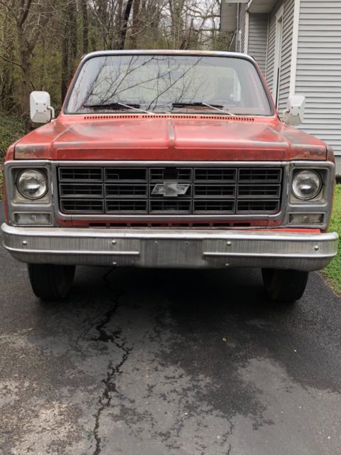 1979 Red Chevrolet Other Pickups Standard Cab Pickup