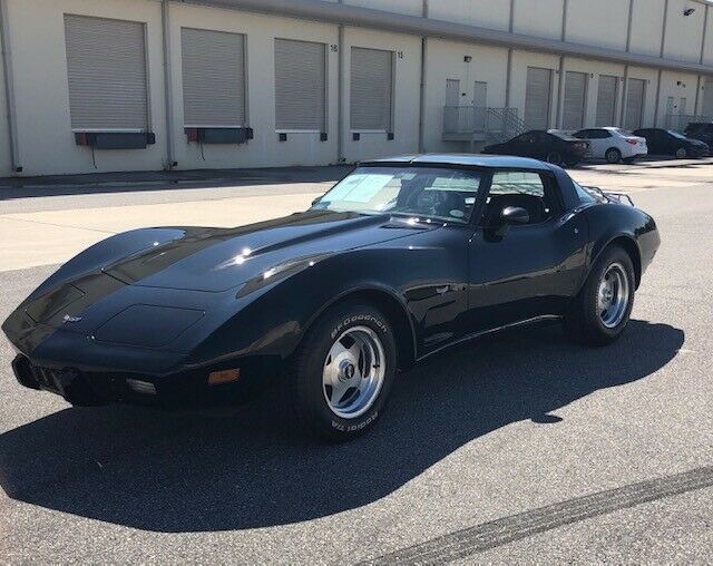 1979 Black Chevrolet Corvette Coupe