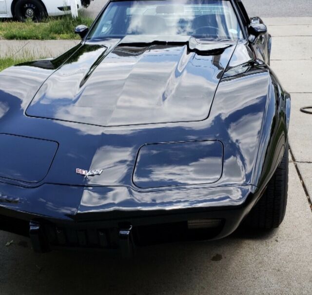 1979 Black Chevrolet Corvette Coupe