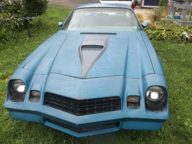 1979 White Chevrolet Camaro Coupe