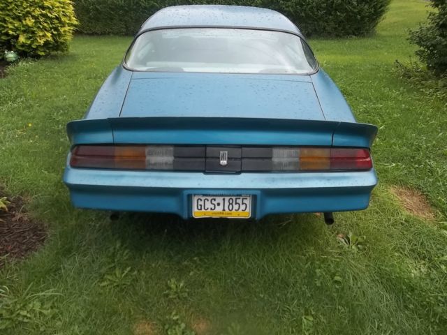 1979 White Chevrolet Camaro Coupe