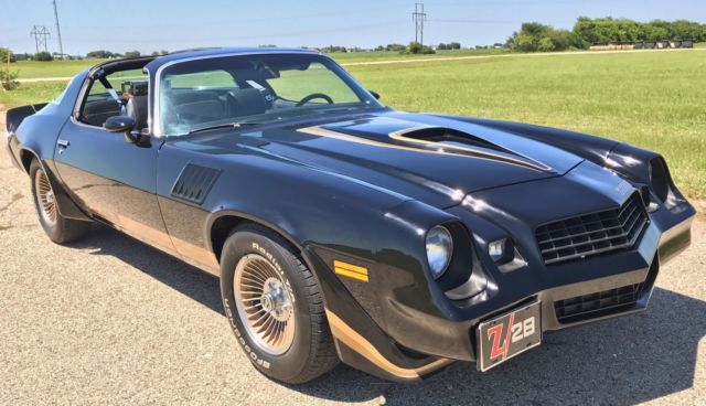 1979 Black Chevrolet Camaro Coupe