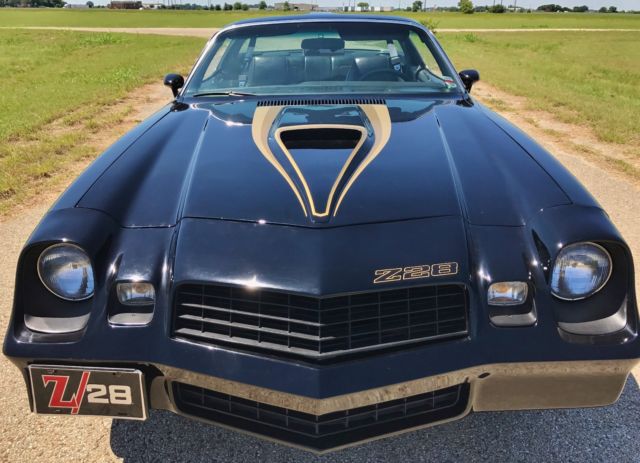 1979 Black Chevrolet Camaro Coupe