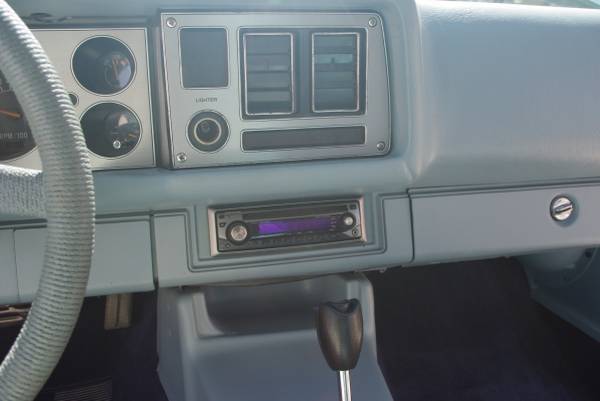 1979 Blue Chevrolet Camaro Coupe