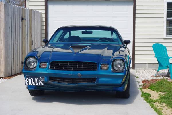 1979 Blue Chevrolet Camaro Coupe
