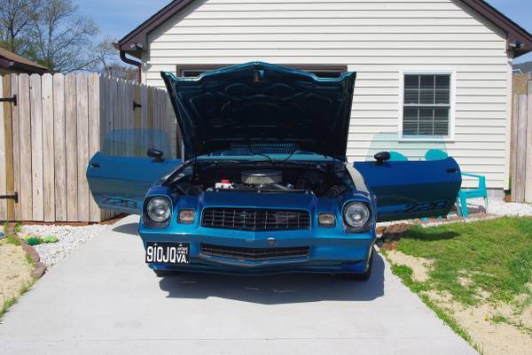 1979 Blue Chevrolet Camaro Coupe