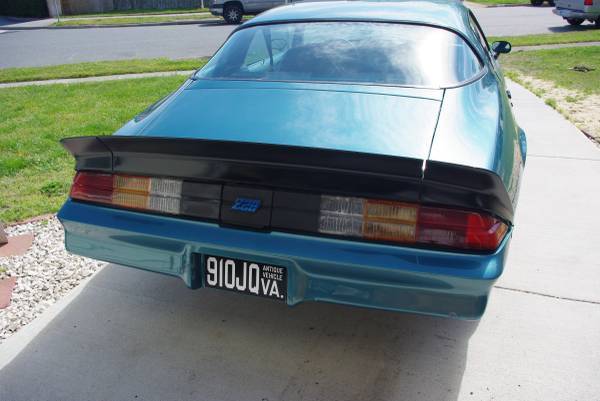 1979 Blue Chevrolet Camaro Coupe