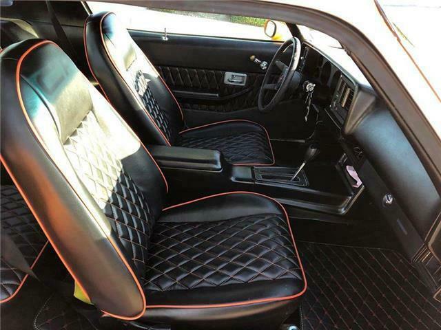 1979 Orange Chevrolet Camaro coupe