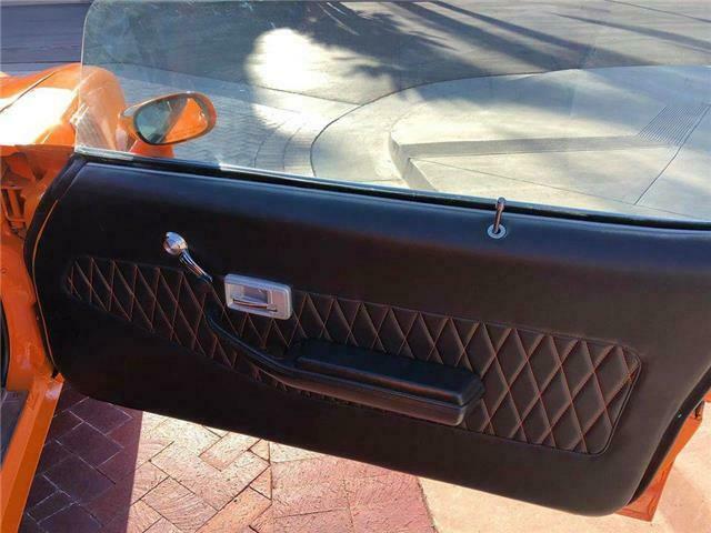 1979 Orange Chevrolet Camaro coupe