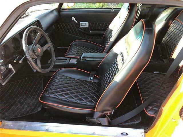 1979 Orange Chevrolet Camaro coupe