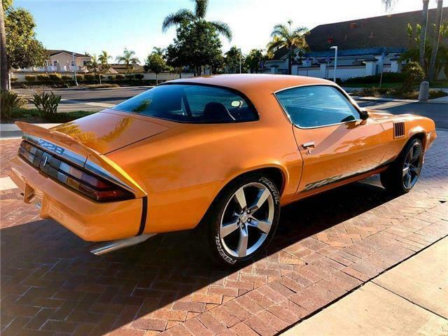 1979 Orange Chevrolet Camaro coupe