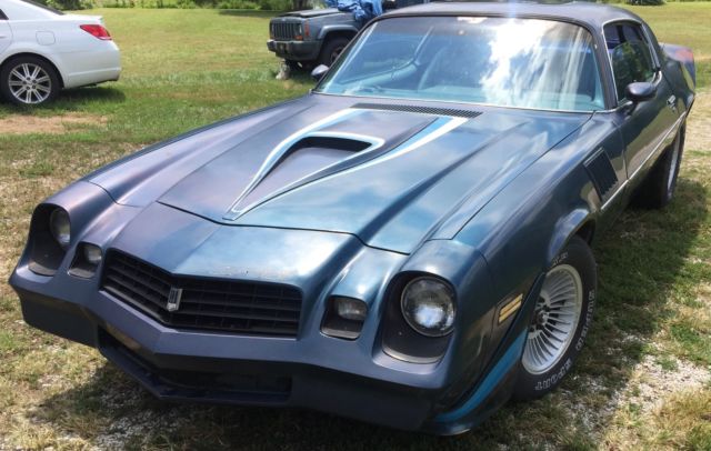 1979 Blue Chevrolet Camaro Coupe