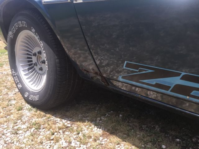 1979 Blue Chevrolet Camaro Coupe