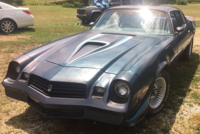 1979 Blue Chevrolet Camaro Coupe