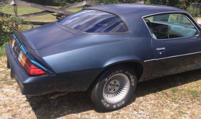 1979 Blue Chevrolet Camaro Coupe