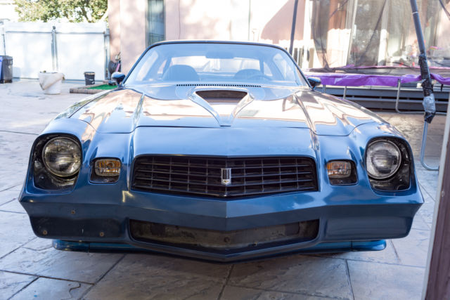 1979 Blue Chevrolet Camaro Coupe