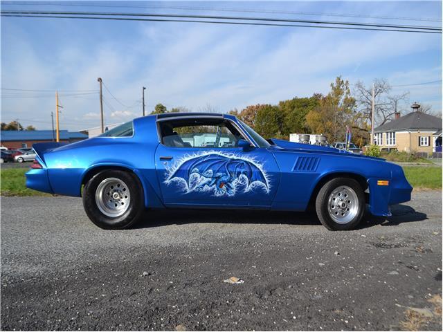 1979 Blue Chevrolet Camaro Coupe