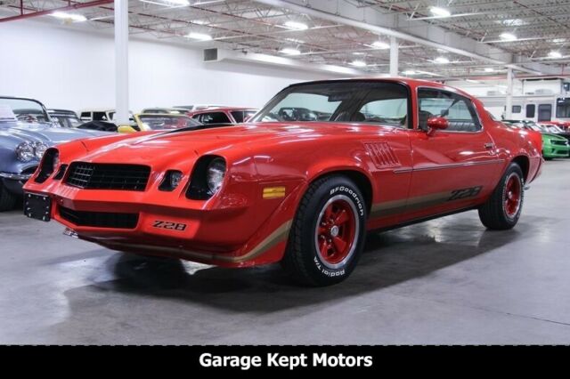 1979 Red Chevrolet Camaro Coupe