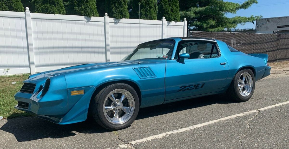 1979 Blue Chevrolet Camaro Coupe
