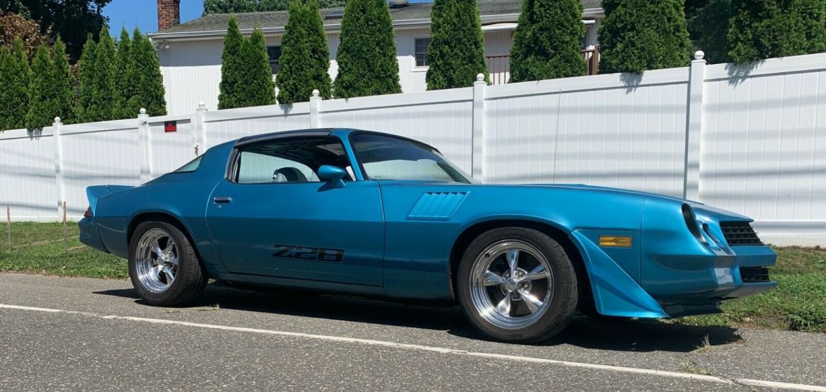 1979 Blue Chevrolet Camaro Coupe