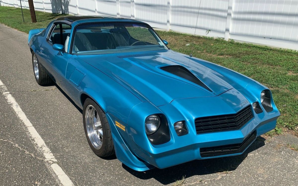 1979 Blue Chevrolet Camaro Coupe