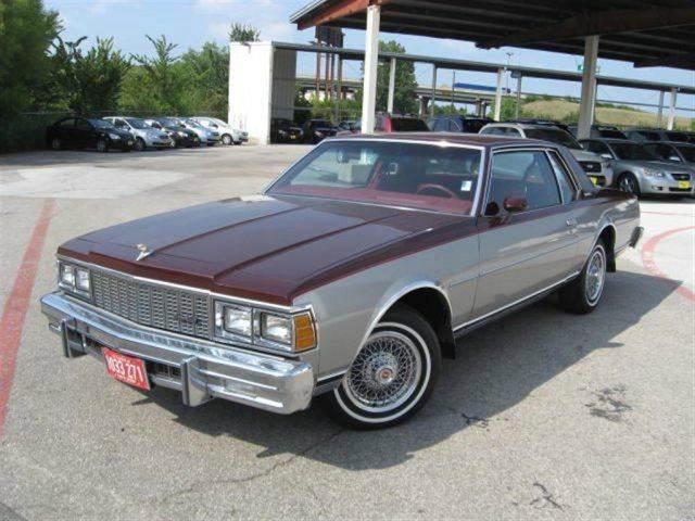 1979 Burgundy Chevrolet Capriceold Coupe