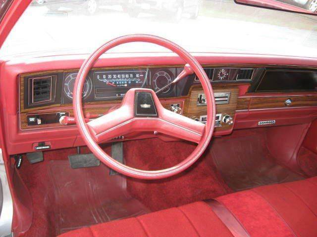 1979 Burgundy Chevrolet Capriceold Coupe
