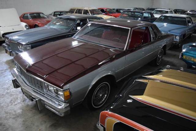 1979 Burgundy Chevrolet Capriceold Coupe