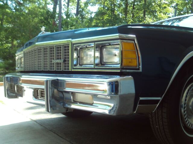1979 Blue Chevrolet Caprice Sedan