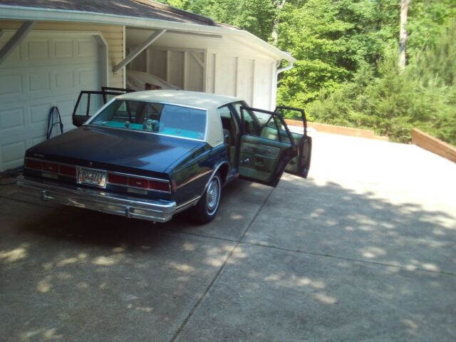 1979 Blue Chevrolet Caprice Sedan