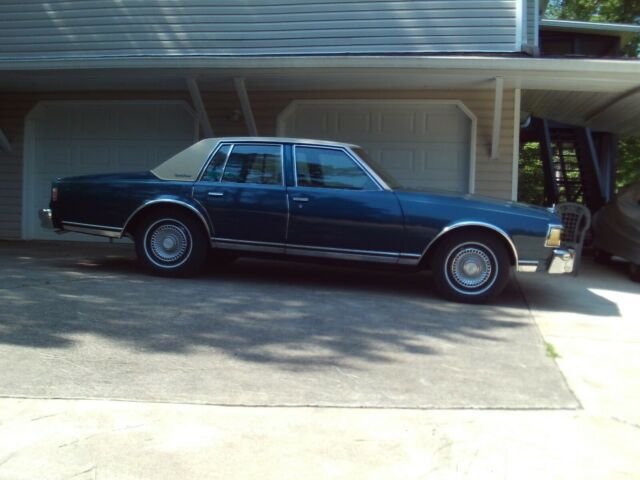 1979 Blue Chevrolet Caprice Sedan