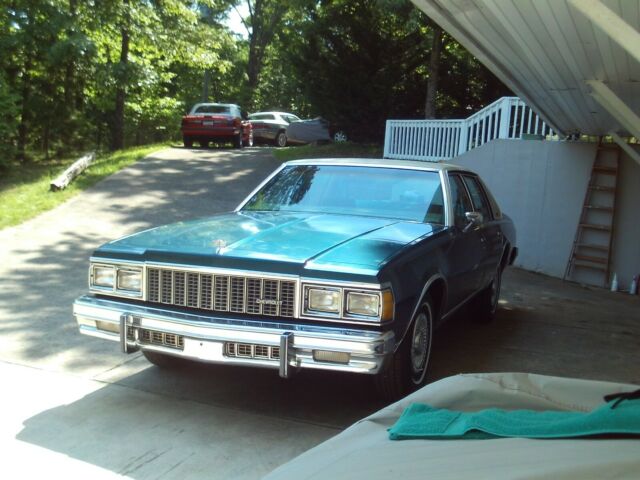 1979 Blue Chevrolet Caprice Sedan