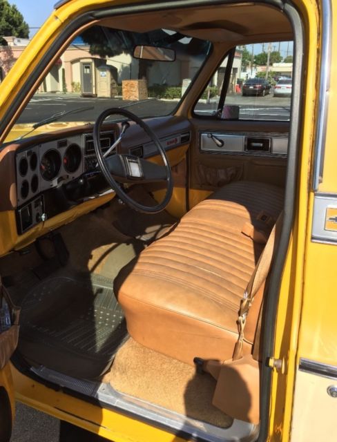 1979 Yellow Chevrolet C-10 Standard Cab Pickup