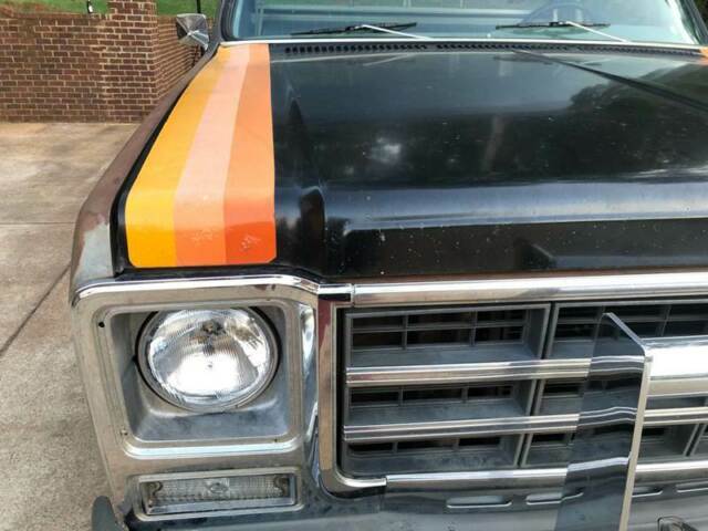 1979 Black Chevrolet C/K Pickup 1500 Pickup Truck