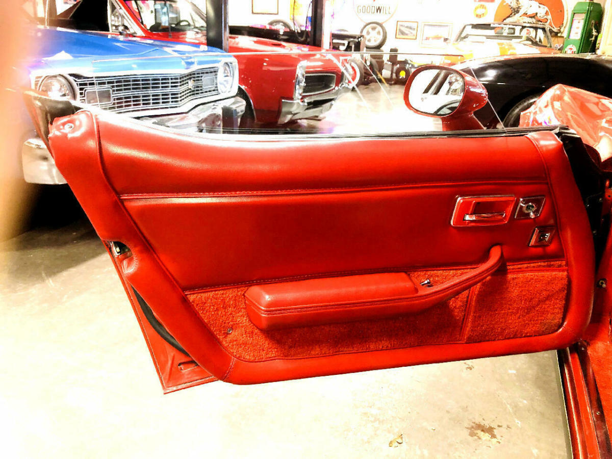 1979 Red Chevrolet Corvette --
