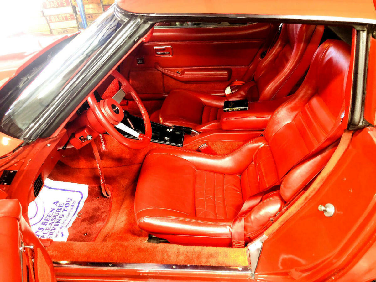 1979 Red Chevrolet Corvette --