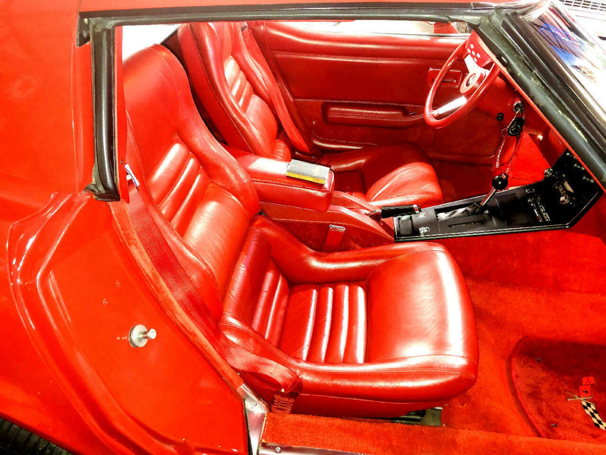 1979 Red Chevrolet Corvette --